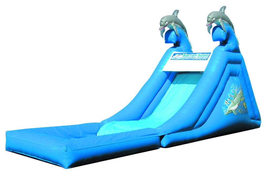 16 Ft Splashdown With Pool Water Slide Rental