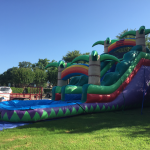 Purple Trop Inflatable Water Slides for Rent