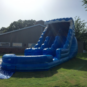 Big Blue Water Slide