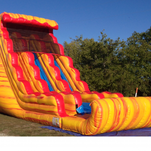 This is a inflatable slide rental