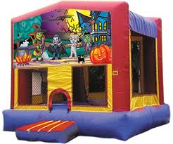 Halloween Happy Haunting Bounce House