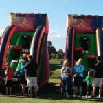 this is an inflatable basketball hoop