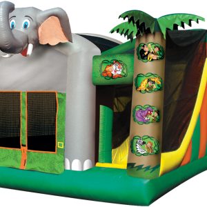 Jungle 5 in 1 Combo Bounce House