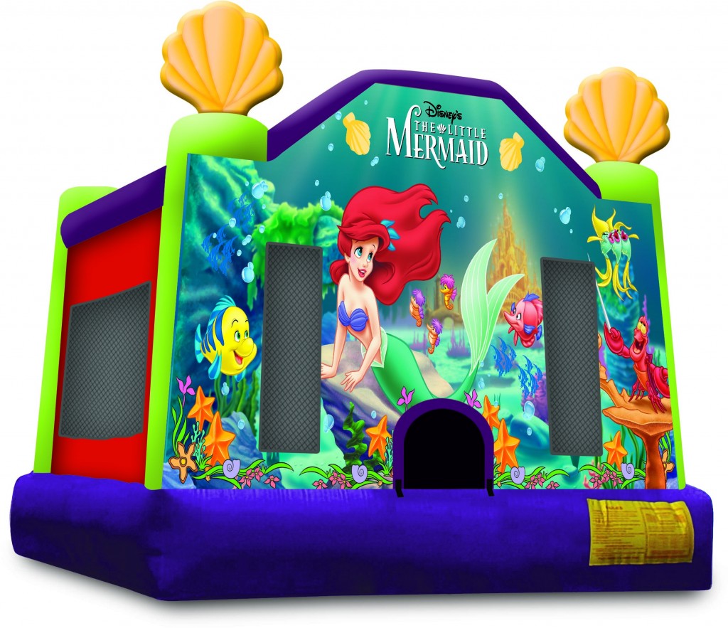 Little Mermaid Inflatable Bounce House Rentals | Jumpers