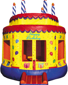 Birthday Cake Bounce House