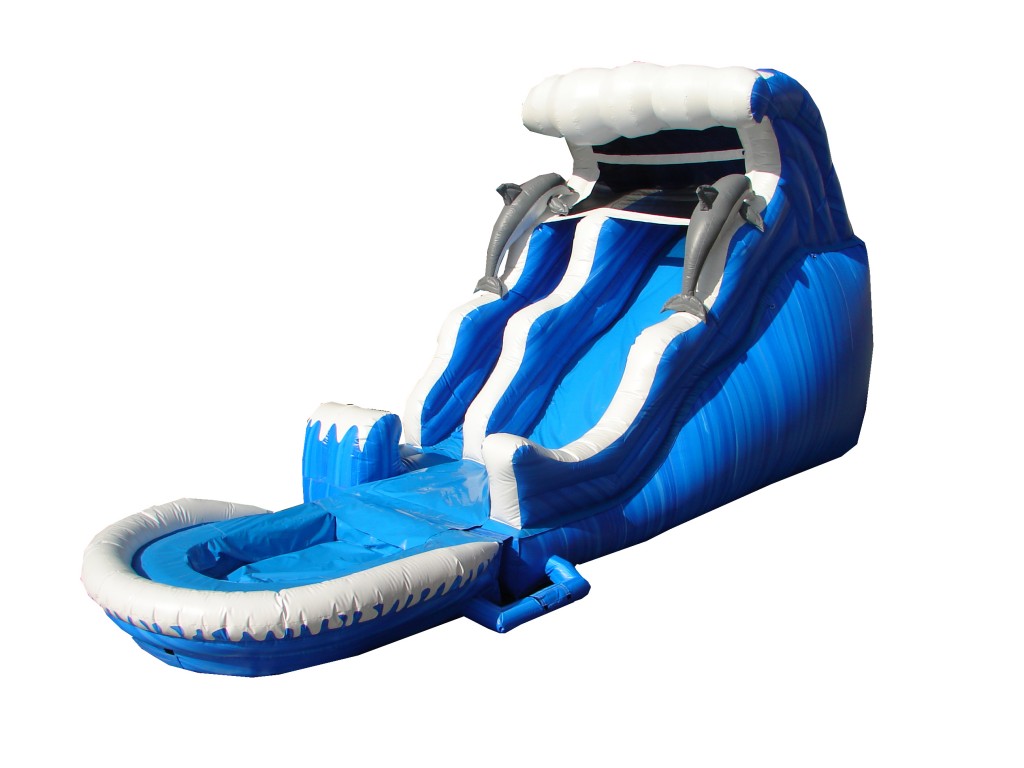 18ft. Double Drop Water Slide