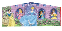 Princess Panel Bounce House Combo | Combo Bounce House