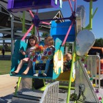 kids on a ferris wheel